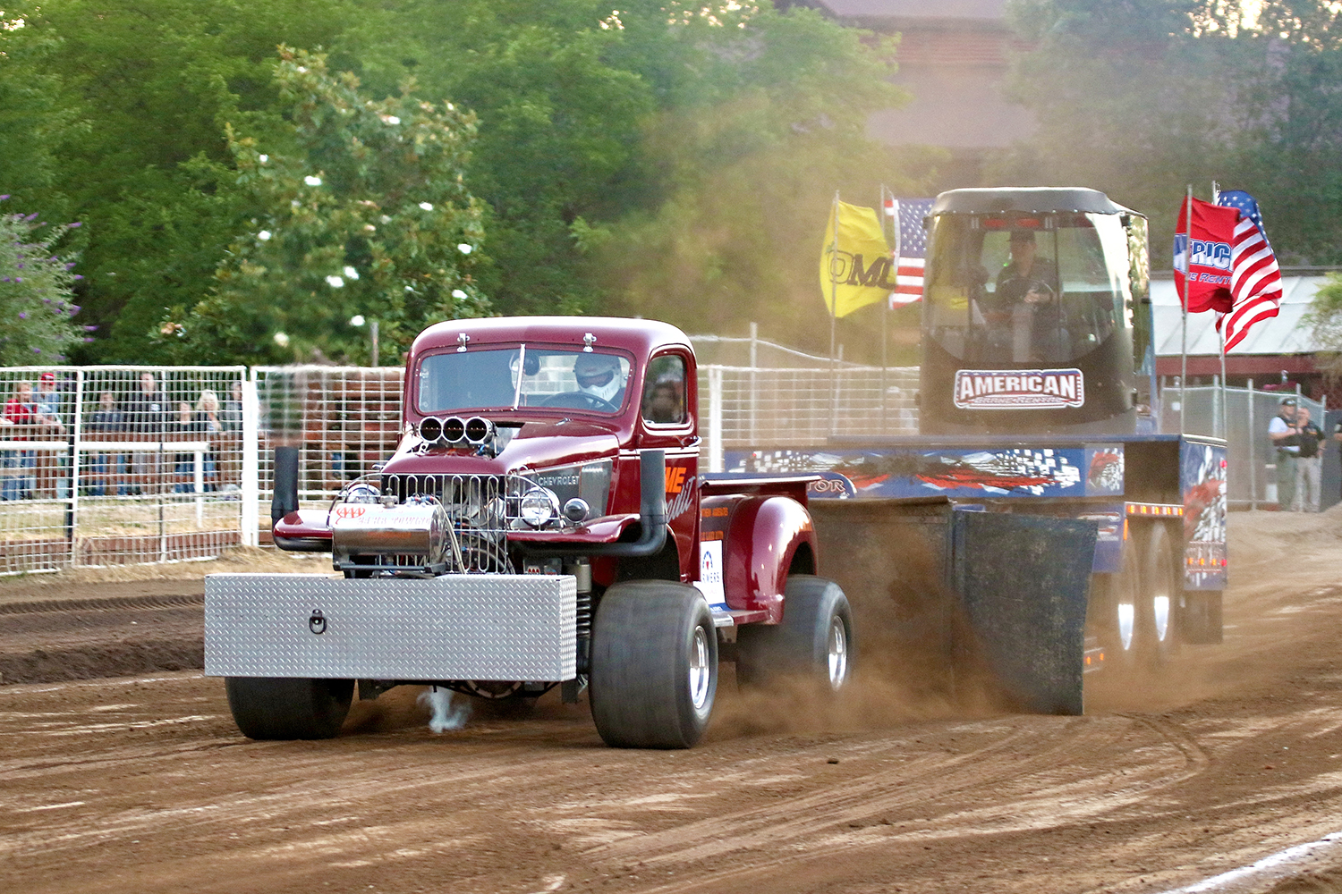 Truck pulls
